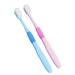 Minkissy 2 STK toothbrush oral fur child for teeth portable portable pink bluetii peripolance pink safety sleep light adult wall cabinet blue care women pp