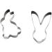 8 Pcs Fondant Mold Stainless Steel Molds Easter Metal Cookie Cutters Stamp Cookie Cutters Cookie Mold Easter Baking Molds Chocolate Molds DIY Baking Molds Gummy Bunny Fudge Dessert Silverx2pcs mediumx2pcs - Buy Online on GoSupps.com