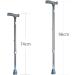 Telescopic Non Slip Crutches Walking Stick Old Man Fracture Cane Multifunction Telescopic Medical Crutch Light One-Hand Silver for Arthritis Elderly Seniors & Handicap (Color : Silver) The New - Buy Online on GoSupps.com