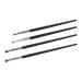 Outanaya 4pcs Eyeliner Brush Horse Hair Wooden Handle Black Eye Precision Brush