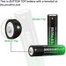 Buy 8 Pack Button Top 18650 Rechargeable Battery 9900mAh - High Capacity 3.7V for Headlamp & Flashlight | International Shipping - Buy Online on GoSupps.com