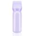DSHYUAUOCI Applicator bottle Hair 160 ml hair oil applicator Graduated reusable hair coloring at home suitable for hair dye at home hairdresser hairdressing salon purple