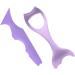 MAGICLULU 4 Pcs Eyeliner Stencils Mascara Tool Aids Beauty Tools De Para Gelatinas Purple Cosmetic 15x5.7cmx2pcs - Buy Online on GoSupps.com