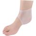 minkissy 3 Pairs Heel Soreness Relief Cushion Sleeves Shoe Inserts Silica Protective Sleeve Pedicure Heel Crack Men and Women White Soft - Buy Online on GoSupps.com