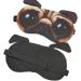 Cute Animal 3D Sleep Eye Mask | Soft Plush Blindfold for Men & Women | Cat Dog Eye Cover for Travel & Napping (2 Pack - Buy Online on GoSupps.com