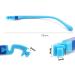 Buy Deebow Glasses Spare Bar - Removable Silicone Glasses for Kids | Universal Bayonet Type | Screwless Replacement Bars in Blue - Buy Online on GoSupps.com