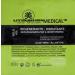 Face mask (sterile) with hyaluronic acid aloe vera and allantoin - regenerating and moisturizing - ideal after microneedling with derma pen or dermar roller or fruit acid peeling