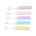 Magiclulu 5 pieces foldable toothbrush teeth accessories daily toothbrush ergonomic travel toothbrush wear -resistant toothbrush travel toothbrush clean accessories portable toothbrush