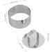 Milisten Cookie Cutters 6 Pcs 430 Cutting Machine Biscuit Chocolate Molds mediumx3pcs Silverx3pcs - Buy Online on GoSupps.com
