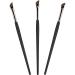 LALAFINA 3pcs Eyebrow Brush Angled Concealer Brush Eyeliner Brush Brow for Eyebrows Flat Head Beauty