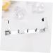 Stainless Steel Hangers S Hook Over Door Towel Rack Over Door Coat Hooks Over The Door Storage Hook for Door Hook up Coat Hanger Metal Over The Door Hook Door Hook Hanger Hat Rack 5 Hooks 35.6X12.5X4CM - Buy Online on GoSupps.com