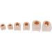 3 Pair Toe Corrector Spacer Set - Prevent Friction and Correct Bunions - Toe Separator for Toe Deformation - Buy Online on GoSupps.com