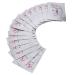 Vaughan 50/100/200 pairs of eyes cleaning lint -free eyelashes gel mask eyes pads eyelash extension pavement - silver beauty girl 200 pairs