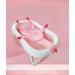 Adjustable Non-Slip Baby Bath Mat | Breathable Mesh Floating Foam Pillow | Bathtub Seat Pad for Newborns 0-18 Months | Pink (Mesh) - Style 2 - Buy Online on GoSupps.com