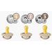 Buy Hevea S Bibs Soother (0+) in Mocha - Eco-Friendly Baby Soothers for International Shipping - Buy Online on GoSupps.com