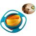 Gearmax Universal Gyro Bowl & Spinning Top - 360 Rotating Baby Bowl & Flying Disk with Lid | International Shipping Available - Buy Online on GoSupps.com