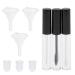 Refillable Oil Tube with Precision and Funnel Set Clear 10ml