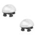 Healeved 2 sets Head massager Octopus massage device Electrical scalp massage tool Tool Massage device for cats scalic care brush pet massage brushes ABS white