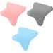 Silicone Massage Ball for Pain Relief | Trigger Point Presser & Hand Muscle Relaxer - Gray Fascia Ball Exercise Therapy - Buy Online on GoSupps.com