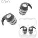 HIOPOIUYT NEW Silicone Earplug Sleep Noise Ear Plugs Noise Canceling Noise Reduction Soundproof Soft AntiSlip 1 Set - Buy Online on GoSupps.com