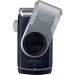 Braun MobileShave M-90 Travel Shaver Silver - Precision Trimmer, Smart Foil, Wide Floating Foil, Washable - Buy Online on GoSupps.com