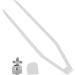Teeth Brace Decoration Brass Hip Hop False Tooth Convenient Wear for Daily Use for Party(Silver) - Buy Online on GoSupps.com