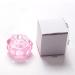 2 Pcs Glass Crystal Nail Art Acrylic Liquid Powder Dappen Dish Cups - Pink - Buy Online on GoSupps.com