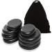 Bacaby Hot Stones - 8Pcs Large Essential Massage Stones Set ,Basalt Hot Rocks Stones for Professional or Home spa, Relaxing, Healing, Pain Relief