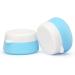 Pure Vie 20ml Silicone Cosmetic Cream Containers Set - Travel Bottles with Sealed Lids (Pack of 3) - International Shipping - Buy Online on GoSupps.com