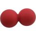 Tovinanna 3-in-1 Peanut Massage Balls Full Body Self-Massage Roller | Fitness & Relaxation | Oebernuts Yoga Balls | Red - Buy Online on GoSupps.com