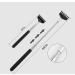 Lianrises Telescopic Back Scratcher Set for Men & Women - Extendable 20-68 cm 2 Pieces Black/Blue - Perfect for Itchy Spots! - Buy Online on GoSupps.com