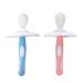 Minkissy children's toothbrush children toothbrush baby toothbrushes from silicone bristle toothbrush -training brush baby training toothbrush soft fur toothbrush set newborn 1 piece (1 Pack) blue