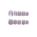 10Pcs Cat Eye Handmade Press On Nails with Gradient Design False Nails Full Cover Ballerina Wearable Artificial Nail Tips (Color : 13 Size : S)