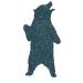 SanerLian Bear Geometric Temporary Tattoo Sticker Set of 12 | Watercolor Waterproof Body Art for Men and Women | Hand Arm 10.5X6cm - Buy Online on GoSupps.com