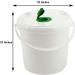 Plastic Utility Bucket with 800 Dry Wipes x 2 Add Your Own Solution - Buy Online on GoSupps.com