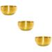 Angoily 3pcs Foam Dishwasher Tool Man Face Stainless Steel Hairdressing Accessory Goldenx3pcs 9X9X4.9CMx3pcs