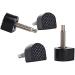 6 Pairs Black Durable U-Shape Heel Tips - Non-Slip High Heel Caps & Shoe Repair Protectors (11 12 13 mm - Buy Online on GoSupps.com