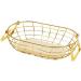 Fruit Basket Bowl Storage Basket Retro Metal Kitchen Living Room Fruit and Vegetable Basket Kitchen Storage Home Decoration Fruit Basket Fruit Bowls (Color : Golden Big) - Buy Online on GoSupps.com