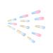 Brishow Ballerina Acrylic False Nails - 24 Long Crystal Press-On Coffin Nails for Women & Girls | International Shipping - Buy Online on GoSupps.com