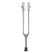 DocCheck tuning fork "Plinng" according to Rydel Seiffer with foot & removable dampers (silver)