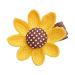 Sunflower Hair Clip Set for Girls - Mini Rubber Bands and Alligator Clips for Kids - Buy Online on GoSupps.com