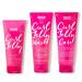 Umberto Giannini Curl Jelly Frizz Free Trio Curl Scrunching Jelly Jelly Wash Shampoo & Jelly Care Conditioner Bundle Vegan CrueltyFree & SulfateFree Set for Curly or Wavy Hair