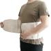 Huffa Premium Belly Binder - XXL Black Waist & Back Support Compression Wrap for Post-Surgery Recovery - Buy Online on GoSupps.com