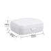 Hearing Aid Case Hard - Portable Storage for BTE CIC IIC ITE (White) - Buy Online on GoSupps.com