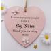 Craftworks Originals Big Sister Wooden Keepsake Gift Heart 13x13 cm - Special Sister Gift - Buy Online on GoSupps.com