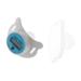 High Accuracy Thermometer LCD Display Nipple-Shaped Thermometer Pacifier Babies's Heating Fever Monitor Gauge Pink/Blue Digital Thermometer for Baby Oral Mouth Temperature Measuring Pink/Blue Nipple