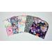 Flower Splash Printed Flannel Paperless Towels 1 Ply 12x12 Inches Set of 5