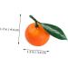 OUNONA Fake Fruits 10pcs Fake Fruit Orange Home Decor Simulation Oranges Realistic Fruit Artificial Fruit Decor Artificial Citrus Fruits Mini Artificial Fruit Ornament Foam Reward - Buy Online on GoSupps.com
