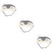 GLEAVI 3 Pcs Cartoon Blindfold Eye Blindfold Sleeping Nap Eye Cover Sleeping Eye Shade Light Blocking Eye Cover Cartoon Eye Cover Eye Massager Bunny Christmas Short Plush