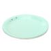 Disposable Golden Dots Paper Plate Round Shape Cake Tray Party Tableware for Parties Birthdays Christmas Bridal Party 8pcs(Green)